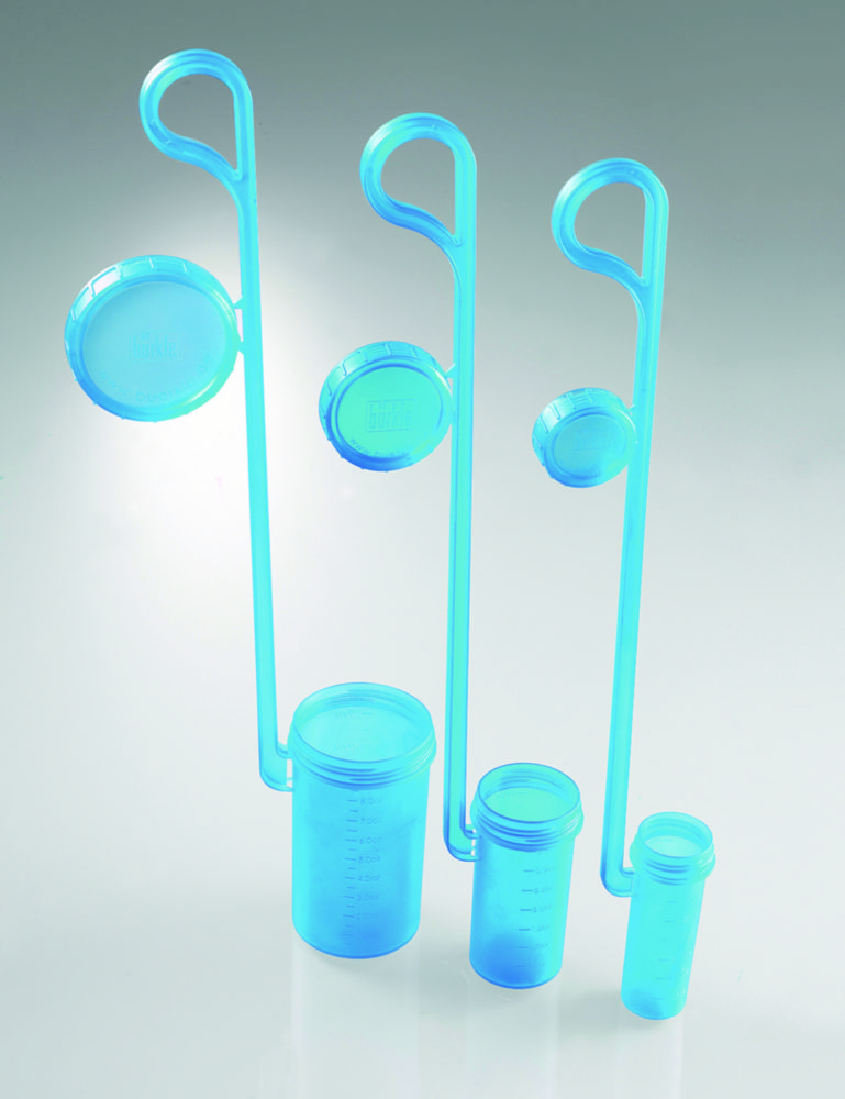 Probenschöpfer DispoDipper LaboPlast® / SteriPlast®, PP, blau transparent | Beschreibung: SteriPlast®