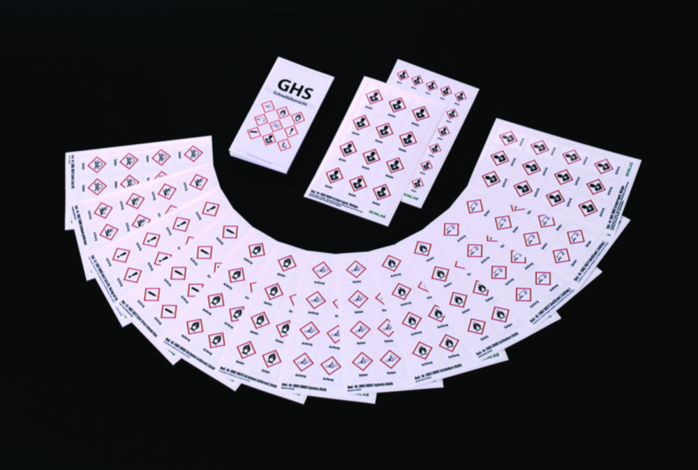 Gefahrensymbole nach GHS, Set